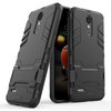 Slim Armour Tough Shockproof Case & Stand for LG K9 - Black
